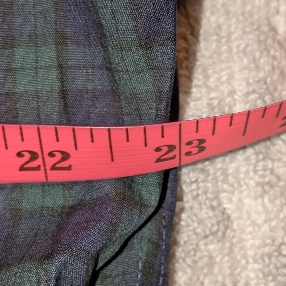 J.Crew Mens Slim Fit‎ Black Watch Plaid Button Down Shirt  Large NWOT $98